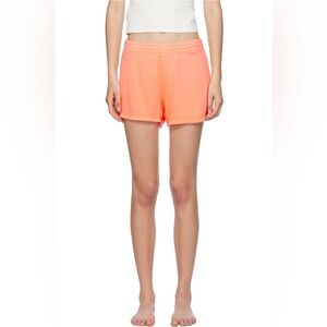 SKIMS Orange Modal French Terry Shorts Size Medium